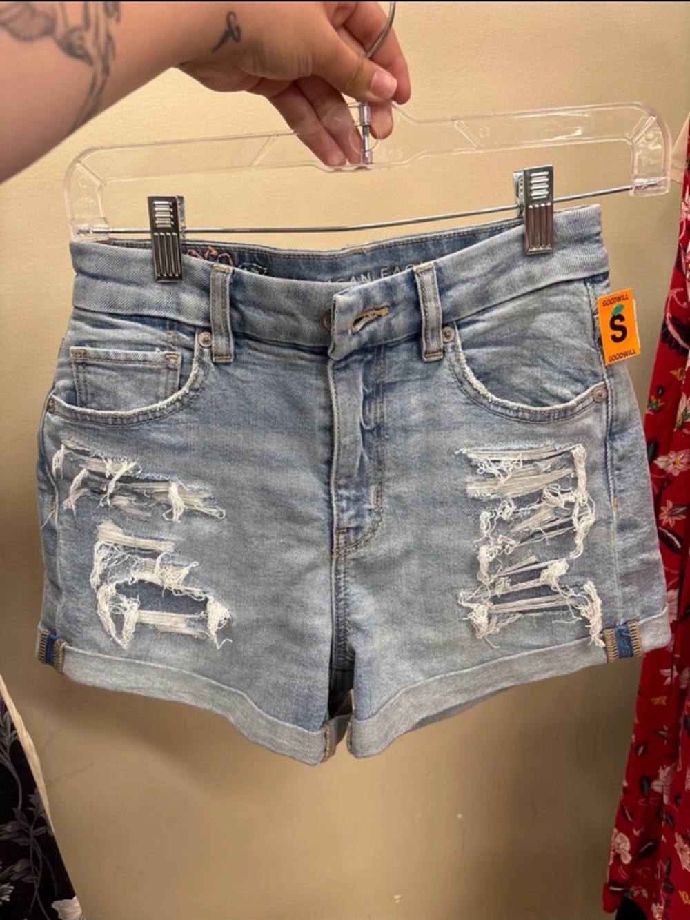 AE Jean shorts